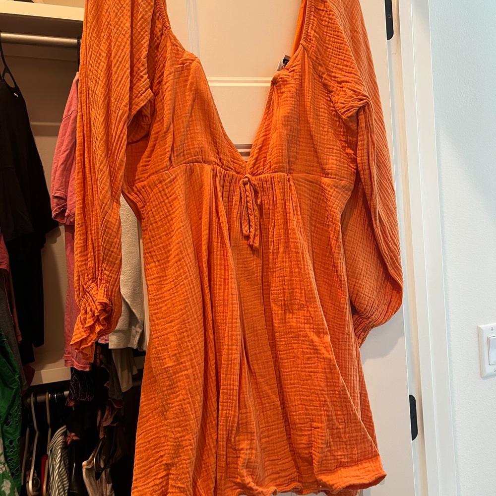 Orange Women's Top